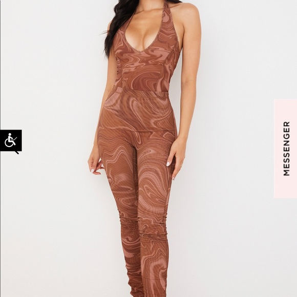 House of CB leggings and halter bodysuit - Picture 2 of 2